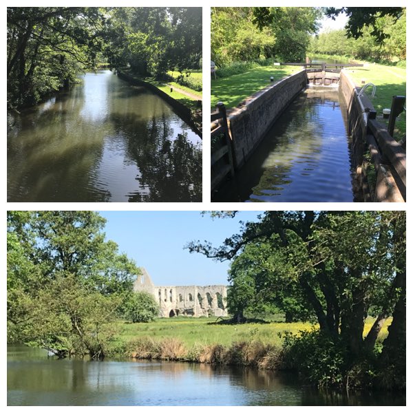 JEGD65's tweet photo. 8k run along the canal today. #NewarkPriory #NewarkLock #RiverWey #Ripley #Surrey #run βοΈ https://t.co/8ieHzgMYLM