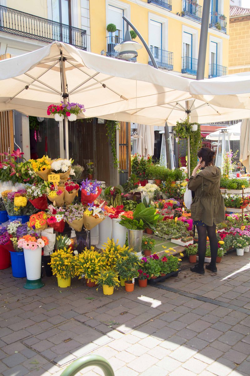 Huele a aire de primavera, y la ciudad se llena con puestos de flores. 
¿Tú qué prefieres regalar flores o bombones?

#flores #tirsodemolina #madrid #sleepn #primavera
