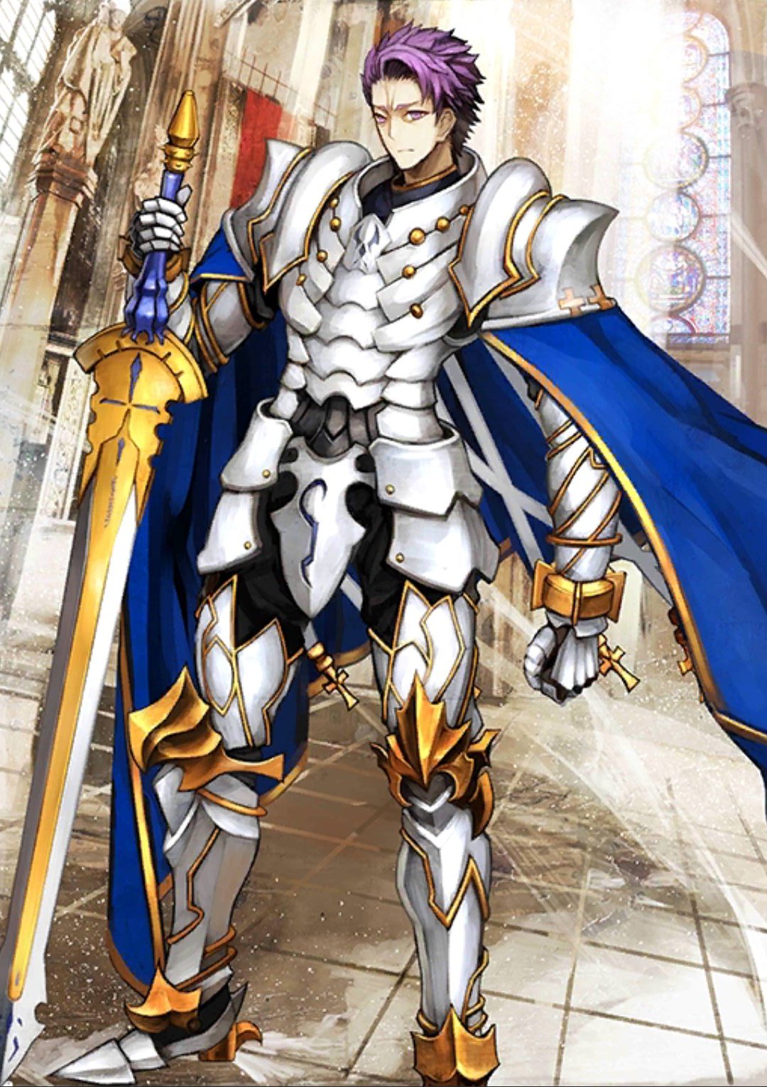 Lancelot (Saber) ランスロット Fate/Grand Order Minecraft Skin