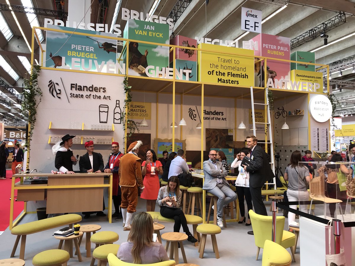 ShooEvents's tweet photo. RT @MariskaKesteloo: Day 3 in action at the booth of @meetinflanders only a couple of hours left to meet the suppliers.... See you later! #IMEX18 #meetinflanders #eventprofs https://t.co/w3nSLlVkLP