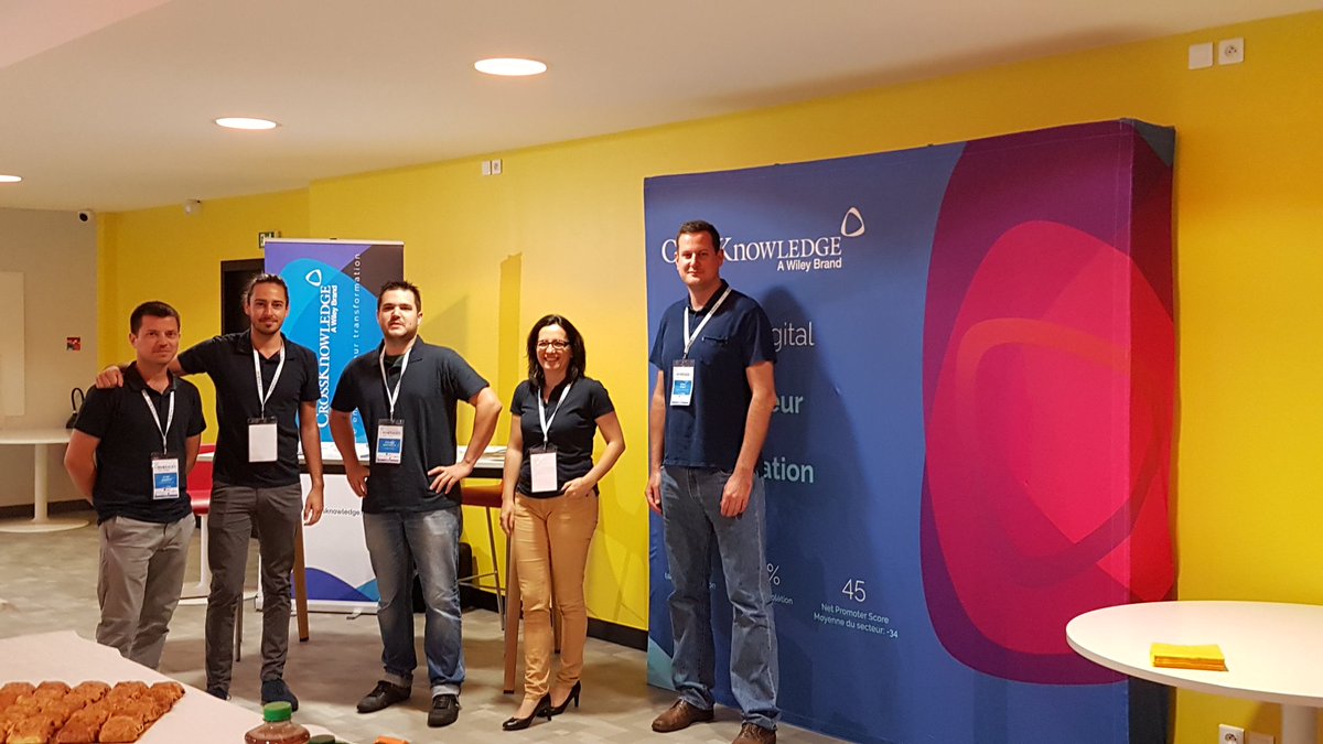 CrossKnowledge vous attend à #RivieraDEV pour discuter lors du déjeuner dans quelques minutes! <a href="/CrossKnowFR/">CrossKnowledge FR</a> We're hiring!