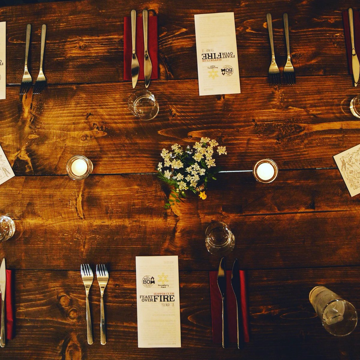 Next supper club  6th June! <a href="/thesaltboxuk/">The Salt Box</a> are cooking up a seafood feast! Book your tickets now! tickettailor.com/events/thesalt…