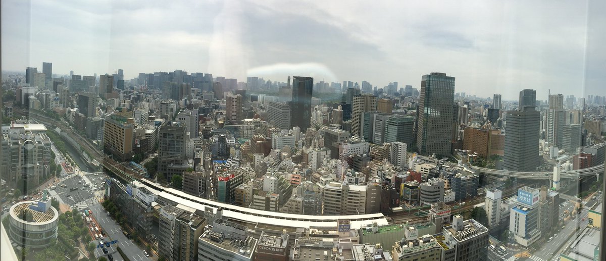 ツグ 東京ドームホテルに3連泊 35階からだと新宿から東京タワー 皇居 東京のビルまでが一望できて東京が広いようで意外に狭いことを教えてくれる