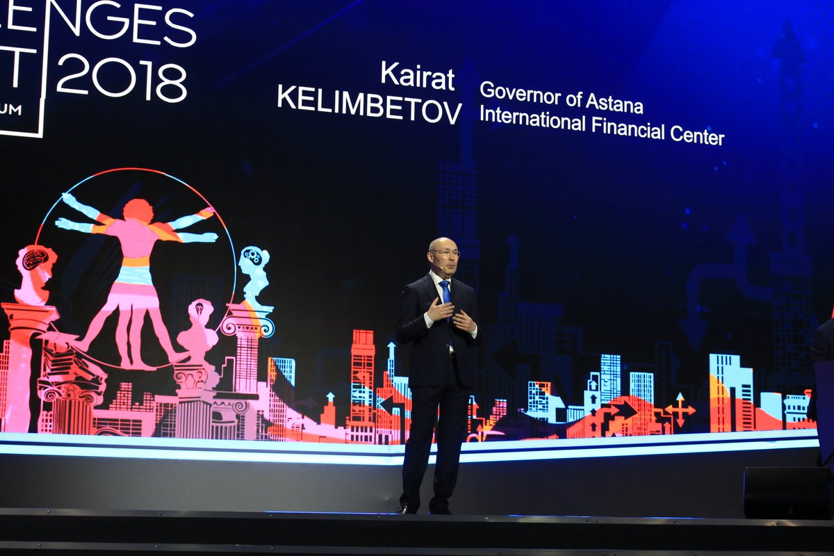 AIFC_KZ's tweet photo. The Governor of the #AIFC Kairat Kelimbetov made a keynote presentation "Understanding Kazakhstan" at the @Forum_Astana
#AstanaEconomicForum
#аэф2018 #aef2018 #ForumAstana #GlobalChallengesSummit #GlobalChallengesSummit2018
#AIFC #GlobalChallenges https://t.co/3stXiu0zgB