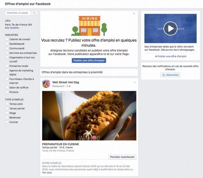 JulienRous's tweet photo. Facebook lance officiellement ses offres d'emploi en France https://t.co/ah7k85knGM
#emploi #Facebook https://t.co/rajKtR7r86