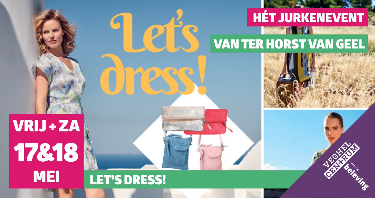 Tijdens #LetsDress presenteert <a href="/terhorstvangeel/">Ter Horst van Geel</a> de uitgebreide collectie zomerjurkjes. Shop gezellig onder het genot van een heerlijk hapje en drankje. Laat die #zomer maar komen..! bit.ly/2L8UisD
