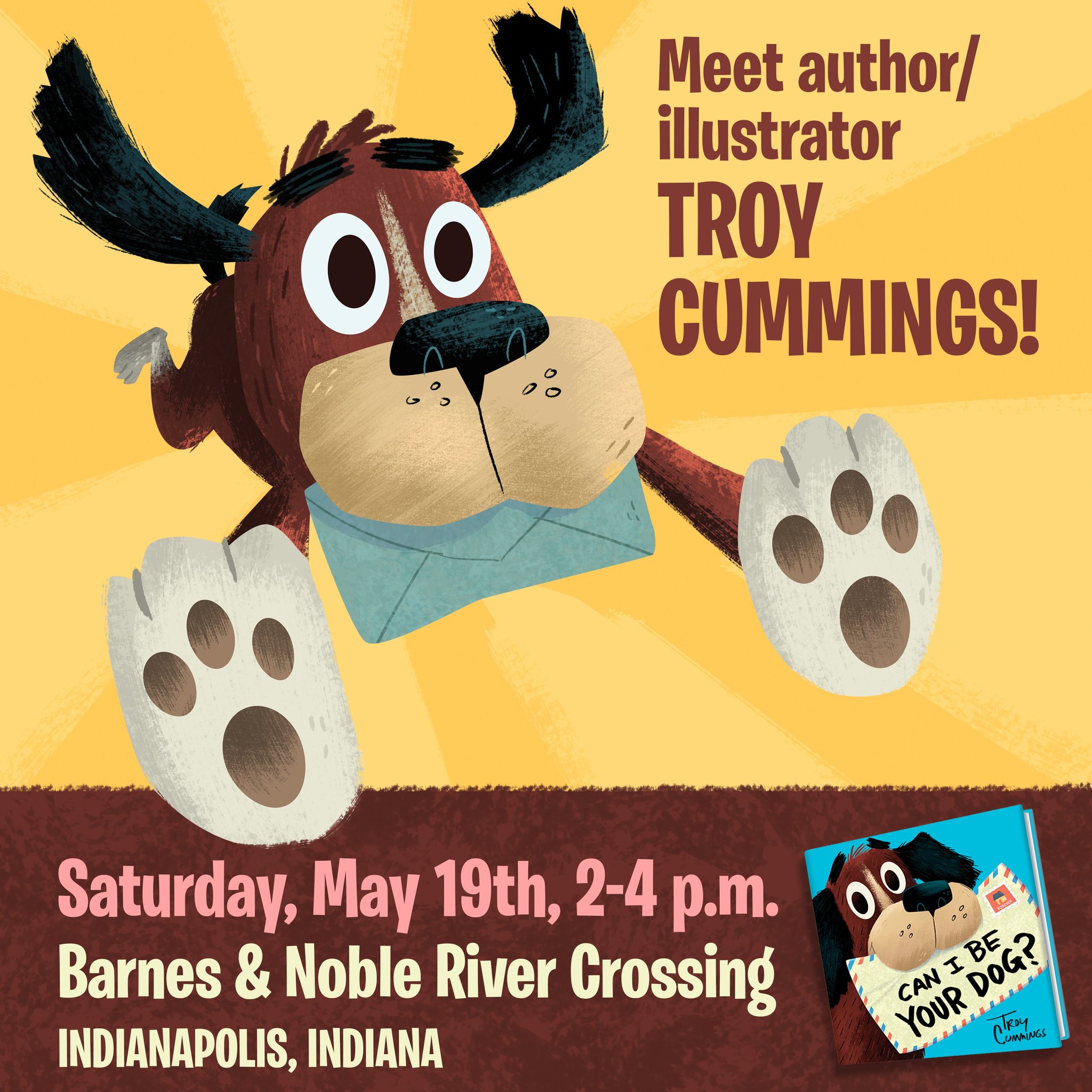 Troy Cummings On Twitter Indiana Friends I Ll Be Signing Books