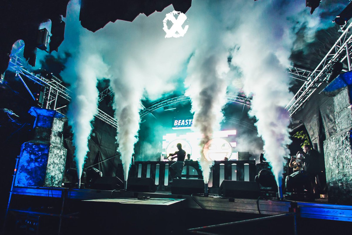 Smoking the place up at <a href="/ForbidenForest/">Forbidden Forest</a> for <a href="/skepsismusic_uk/">SKEPSIS</a> and <a href="/IAMBRU_UK/">Bru-C</a> 's epic set! 💨 🎧🎤🌲
© Photography by Josh Hiatt for Here &amp; Now fb.com/wearehereandnow

#DynamiteFX #StageEffects #EventSFX #CO2 #EventProfs #CO2Jets #CO2 #Festival #ForbiddenForest