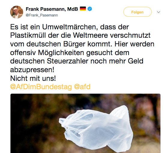 Knalltüte mit Bild #umweltschuldkult1111 #DOCHNICHWIRDOITSCHEN111