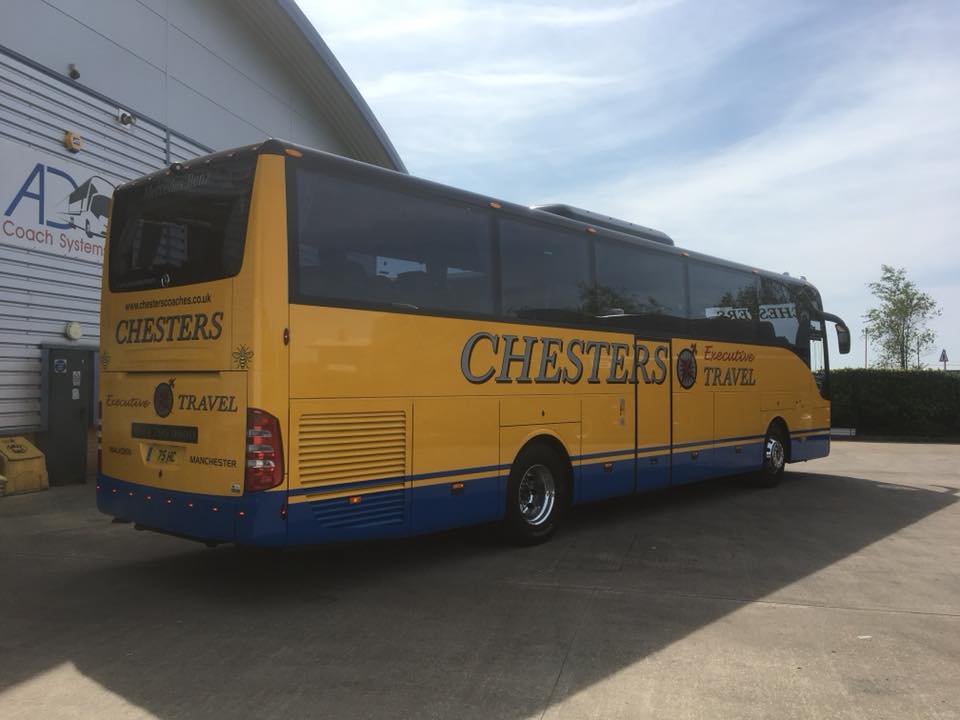 Chesters Executive Travel in today for an air con fault and a re-gas. Such an immaculate well kept vehicle!