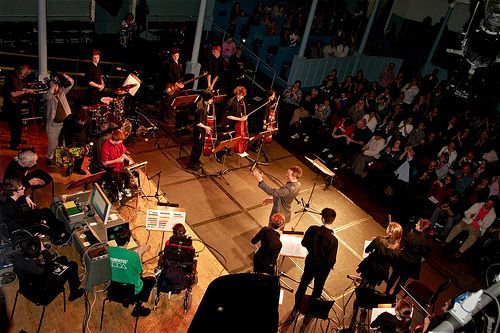 chambermusicsct's tweet photo. "New Music for New Instruments." At #MEM2018, Pete Sparkes and @OISearle will introduce their work together on recent projects, demonstrating a number of the #technologies utilised by @DrakeMusicScot, and the development of new music for #digitalinstruments. #musiceducation https://t.co/tiLnOCUb6B