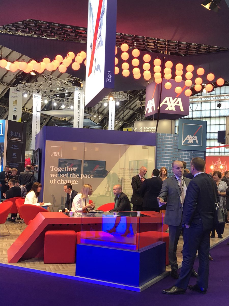 ChrisMaguireNTC's tweet photo. It’s day 2 at the Big #BIBA18 house and we’ve had another busy morning on our stand talking about all things schemes, mid-market and eTrade #AXATogether https://t.co/0In7KH229M
