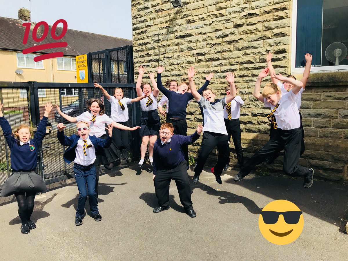 Waterprimary's tweet photo. Just a little bit excited for the end of SATs #smashedit #year6 https://t.co/qUg6iKW65j