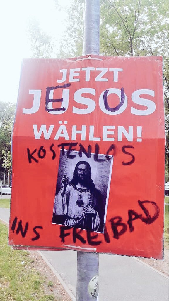 Kurios, aber nicht ganz falsch! Heute beginnen die Hochschulwahlen an der <a href="/jlugiessen/">Universität Gießen</a>. Jetzt #Jusos wählen! uni-giessen.de/wahlen2018 #Gießen #JLU