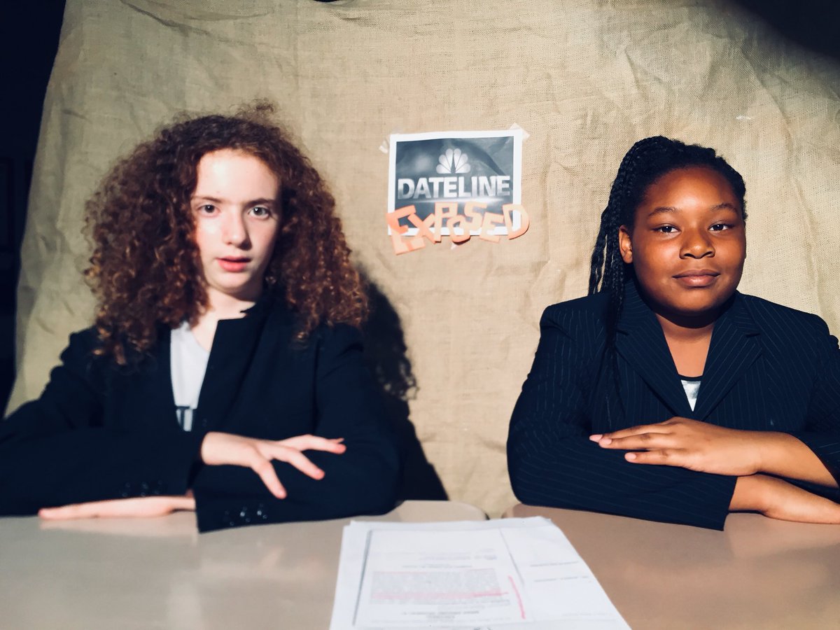 LilPatriotsTA's tweet photo. Come see the 6th grade theater arts presentation this evening at 6:30pm. Come support these kiddos and all their hard work! #WeAreVPA #tjmspride https://t.co/4fGkSEioQT