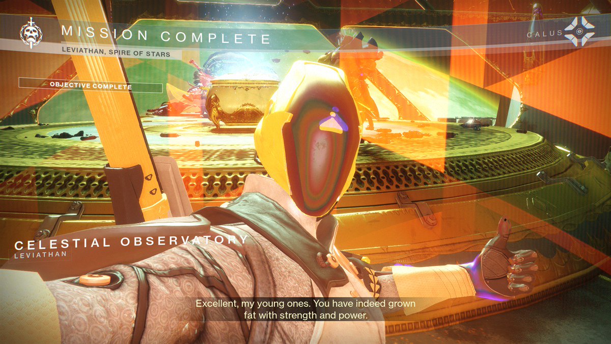 Qodron's tweet photo. Finally got a clear on the new Spire of Stars raid! #Destiny2 #spireofstars https://t.co/AnqBPlaKCb