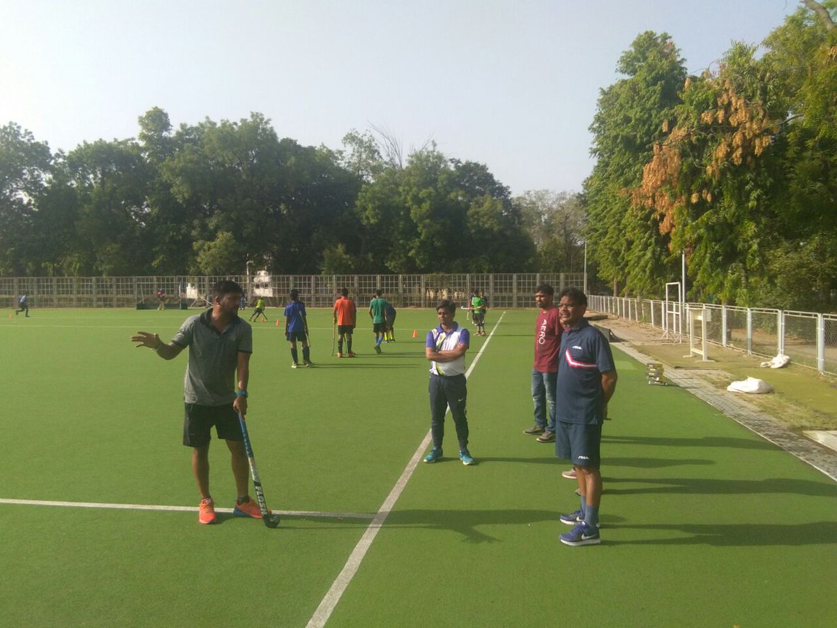 Gujarat Sports Sag On Twitter Hockey Is A Unique Sport In The Sense That You Need Each And Every Guy Helping Each Other And Pulling In The Same Direction To Be Successful Shri
