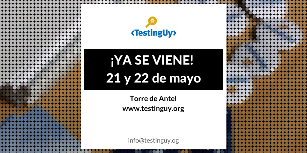 testingUY's tweet photo. ¡LLegamos a los 350 inscriptos! ¡No te quedes afuera y sumate a la 5ta edición de #testinguy! Un evento para todos los interesados en #tesitng en #Uruguay y la región!
Inscripciones día de charlas aquí 👉 https://t.co/LU9TuKTGBj https://t.co/FjQmW4kDJG
