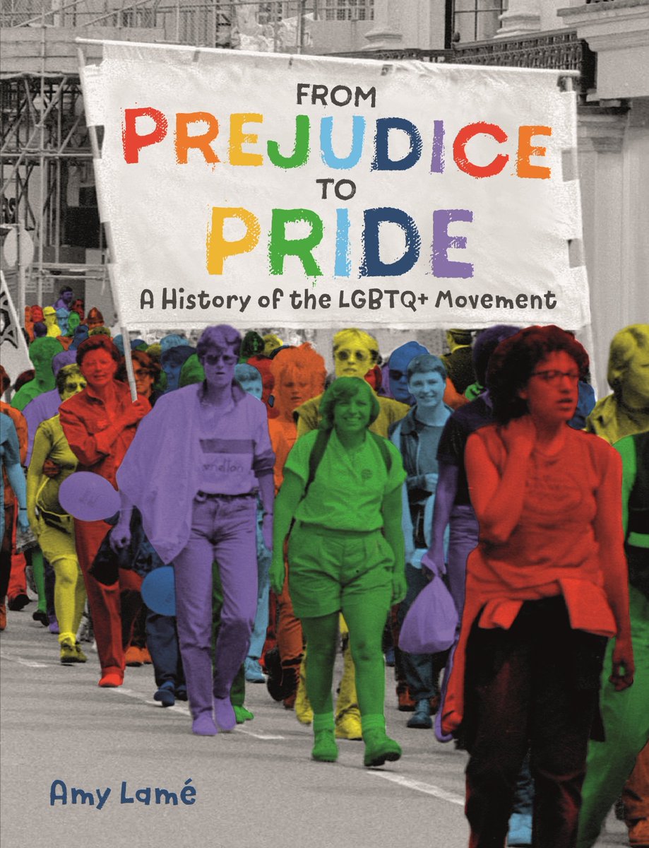 Discover the LGBTQ+ movement's struggle for civil rights with From Prejudice to Pride by the fabulous Amy Lamé #IDAHOBIT2018