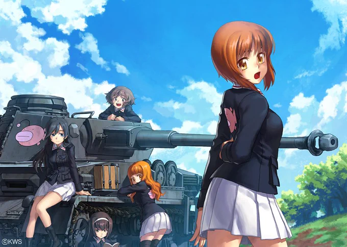 Girls und Panzer #ガルパン 