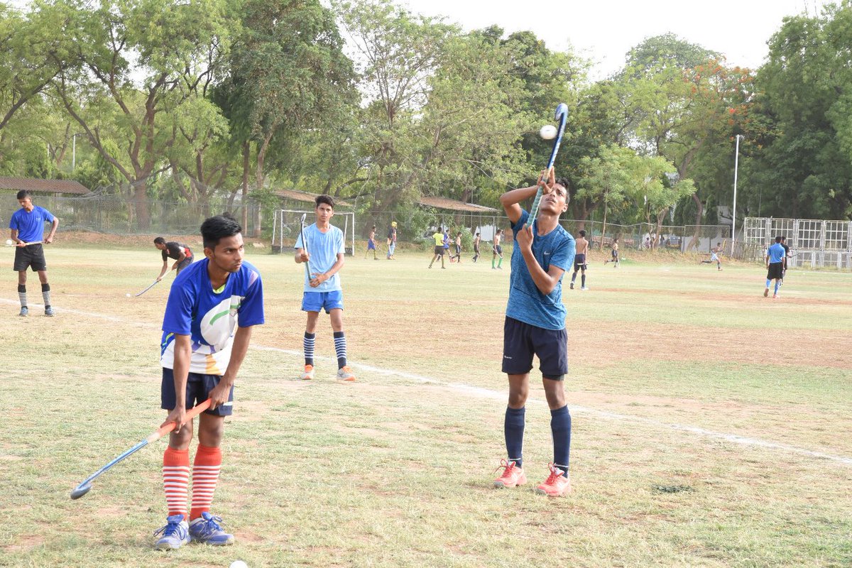 Gujarat Sports Sag On Twitter Hockey Is A Unique Sport In The Sense That You Need Each And Every Guy Helping Each Other And Pulling In The Same Direction To Be Successful Shri