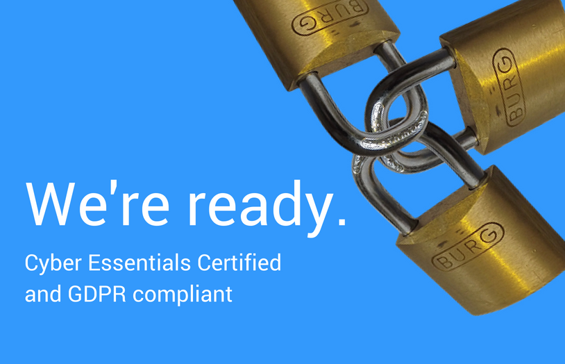 miromedia's tweet photo. After considerable preparation, we’re pleased to announce that Miromedia are Cyber Essentials Certified, and GDPR approved via the IASME Consortium Government standard. PHEW! https://t.co/DxgL2zF6uA #gdpr #dataprotection #digitalagency #onlinemarketing @IASME1 @RiskEvolves https://t.co/eDDQR27XjS