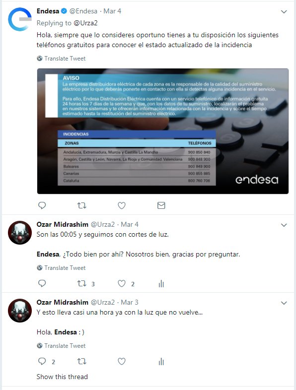 Urza2's tweet photo. Hola de nuevo, @Endesa.

Que parece que no hay constancia de lo que reclamo. https://t.co/m2XvPN4IGR