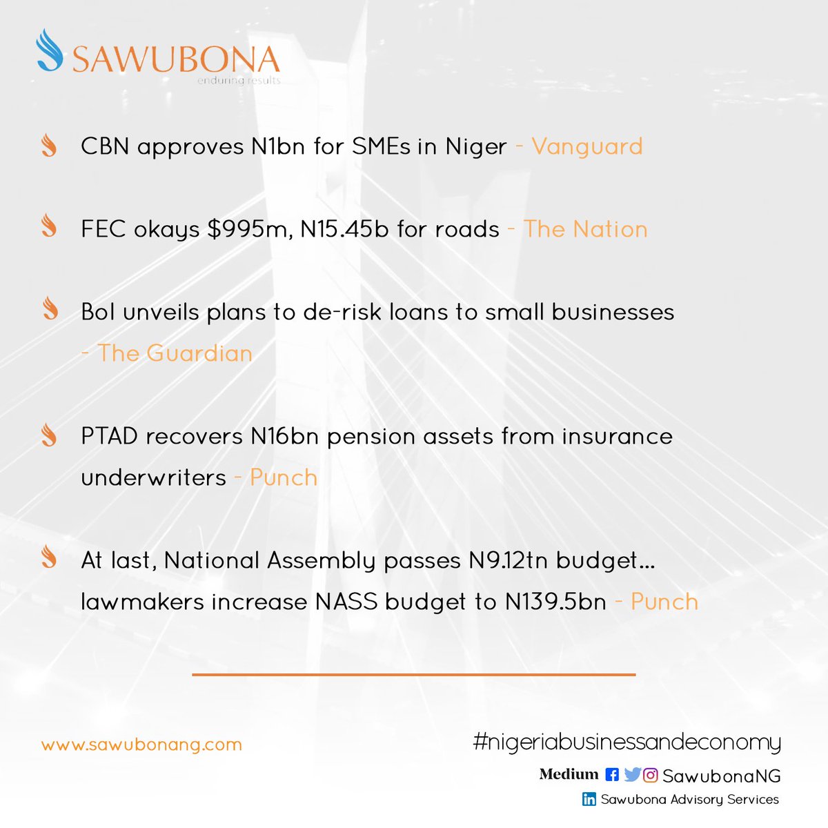 #NigeriaBusinessandEconomy #Sawubona