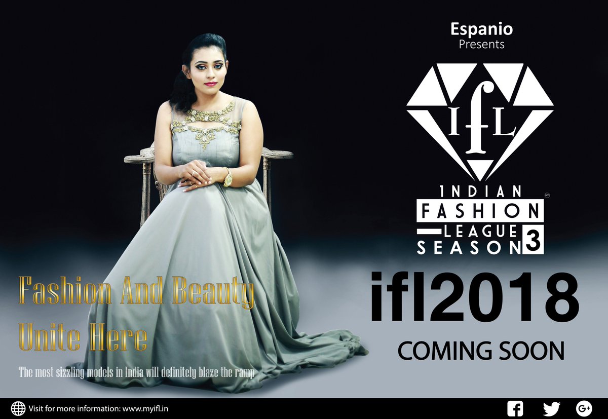 IFLseason3's tweet photo. INDIAN FASHION LEAGUE - SEASON 3
Presented by : Espanio Events
Coming Soon.........
For more details
Contact : +91 9020550044
An event by : #Espanio_Events
Event marketed by : Black & White Creations
#INDIAN_FASHION_LEAGUE - #SEASON_3 #Photography #photoshoot #Designs https://t.co/AHC8TdkG53