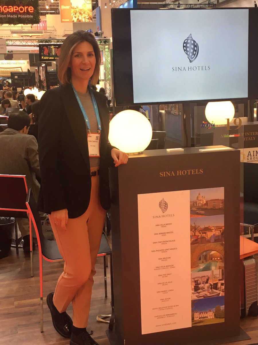 Sina Hotels @ #IMEX18 The worldwide exhibition for incentive #travel #meetings and #events #Frankfurt #sinahotels #IMEXcited