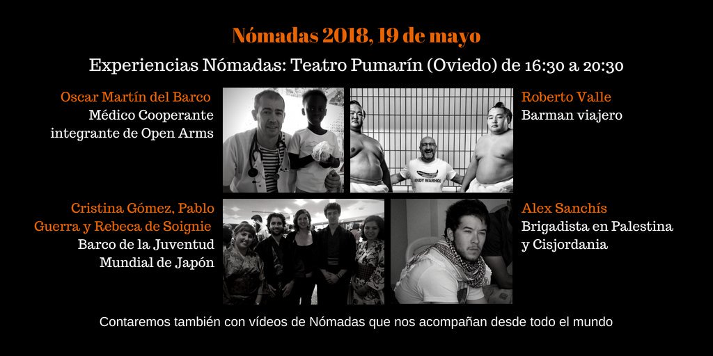 🇵🇸✌️🇵🇸

Nos vemos el sábado en las jornadas #Nómadas2018 organizadas por <a href="/YouropiaAsoc/">Asociación Youropía</a>
para hablar sobre la situación en #Palestina y nuestro trabajo desde <a href="/UnadikumAsoc/">Unadikum</a>. 

A las 16:30h. en el Teatro Pumarín (Oviedo). ¡Comparte!