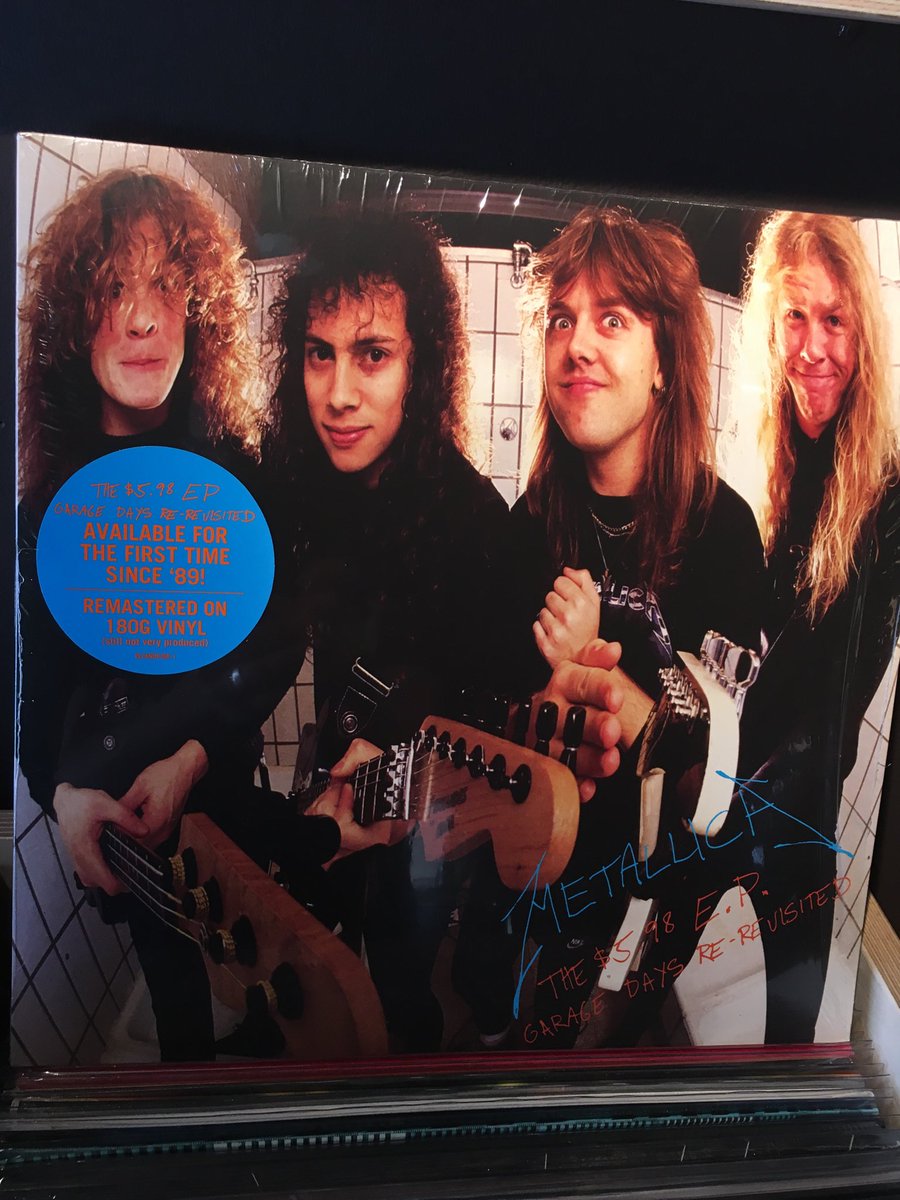 Record of the day, Metallica’s Garage Days Re-Revisited!
#metallica