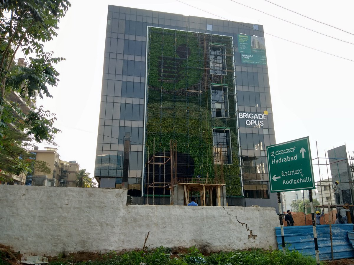 deepakonsong's tweet photo. A great initiative by Brigade  group  to save the environment #brigadegroup #brigadeopus https://t.co/1TOD3aE50q