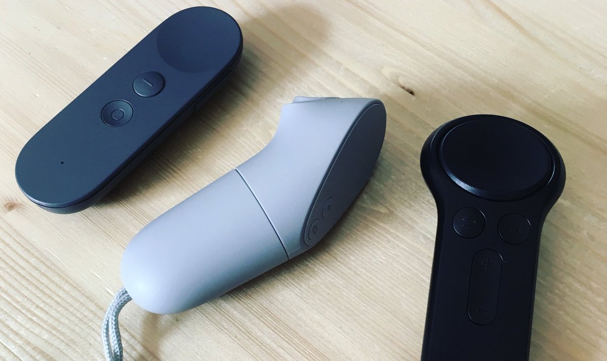 DEFICIT_Games's tweet image. 3Dof #motioncontroller for #mobileVR ... Which one is your fav? #daydream #oculusgo or #gearvr ? #IndieGameDev