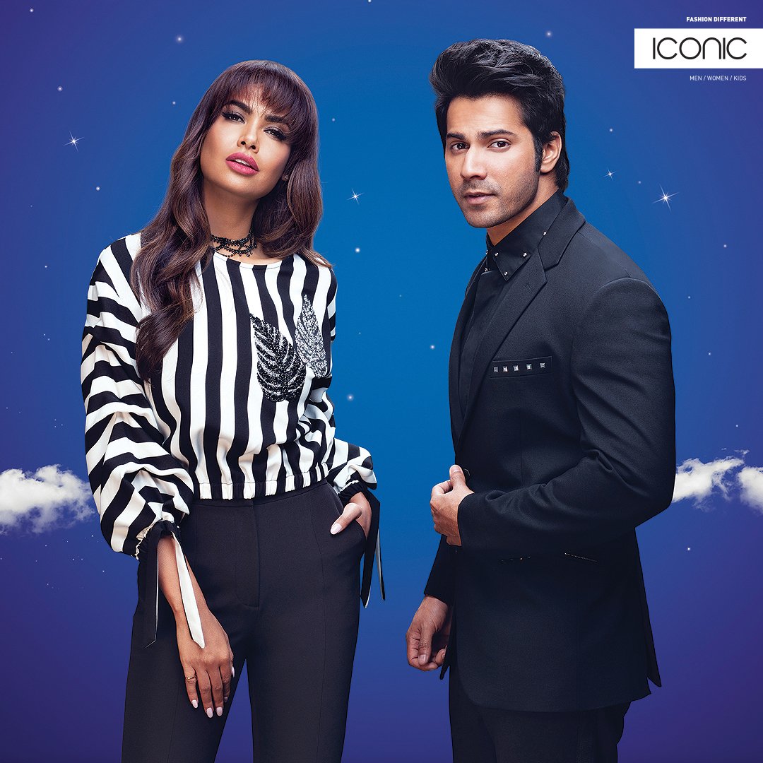 IconicStoreME's tweet photo. @Varun_dvn and @esha take you on a magical fashion journey this Ramadan! Shop their look from your nearest store or on https://t.co/CPLKIRMKKM and https://t.co/w9f030enPY! 
#IamIconic #Iconicme #Ramadan #iftar #RamadanKareem #Fashion https://t.co/wOyqchNyzU