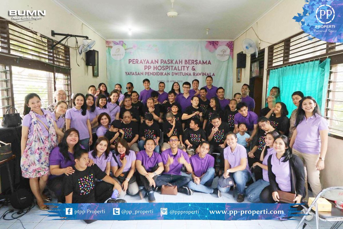 Pt Pp Properti Tbk On Twitter Pp Hospitality Celebrated Easter By Sharing Love And Joy With Special Children From Dwituna Rawinala Education Foundation 28 4 This Year The Event Was Specially Organized By