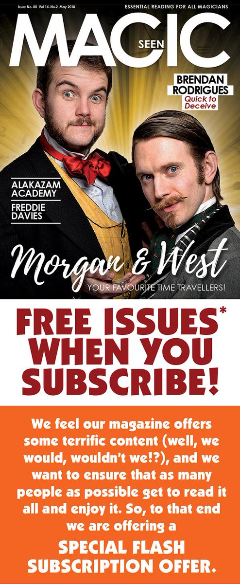 magicseen's tweet photo. Free Issues When You Subscribe!!! https://t.co/swD8Y0JVFe https://t.co/V2Z1QAoW2o