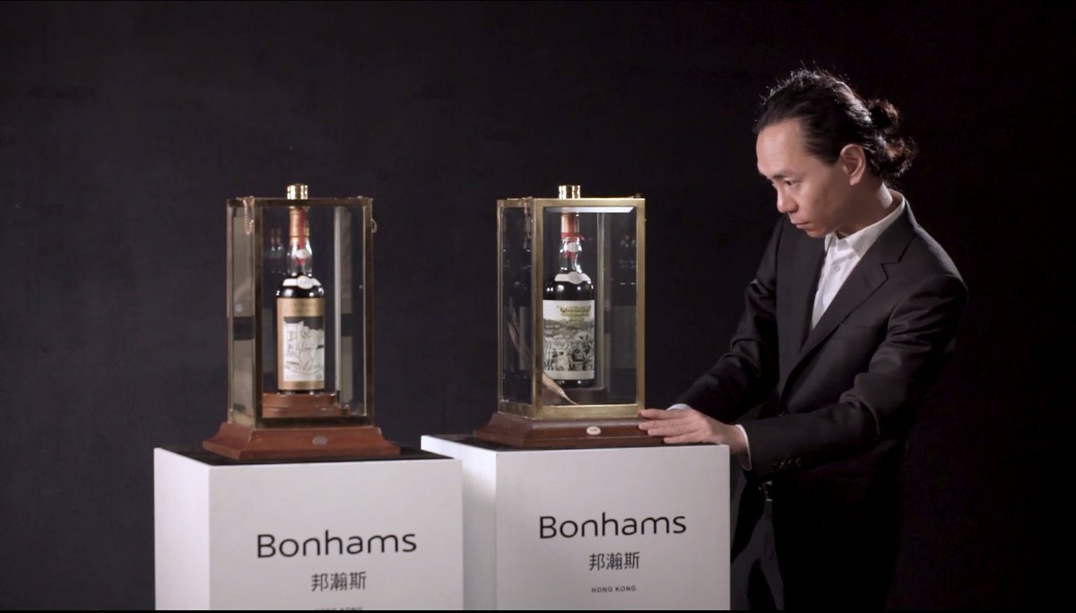 bonhams1793's tweet photo. #SaleReminder Get ready for our Fine and Rare #Wine and #Whisky sale in #HongKong tomorrow at 3pm HKT (8am BST) as we see the two highly anticipated 60-year-old #Macallans go under the hammer. https://t.co/Gqtf6fGxiU https://t.co/9Qd9xsvUFN
