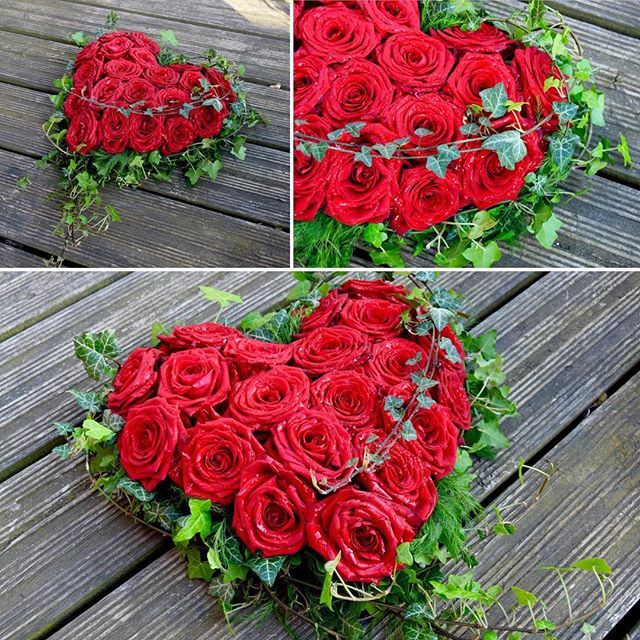 Hearts & Roses ♥️ #love #inlovingmemory #funeralheart #remembrance #freshflowers #floralelements #rochesterflorist ift.tt/2rNQgOf