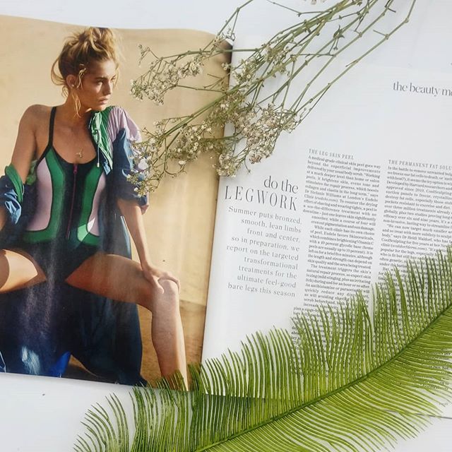 THE LEGWORK. @evieleatham at @portermagazine reports on the ultimate targeted treatments for the upcoming bare #legs season and recommends leading #dermatologist @drstefaniew's leg #skin #peel at @eudelo. Thank you Evie! 💕 #targetedtreatment #legtrea… ift.tt/2rNZqtU