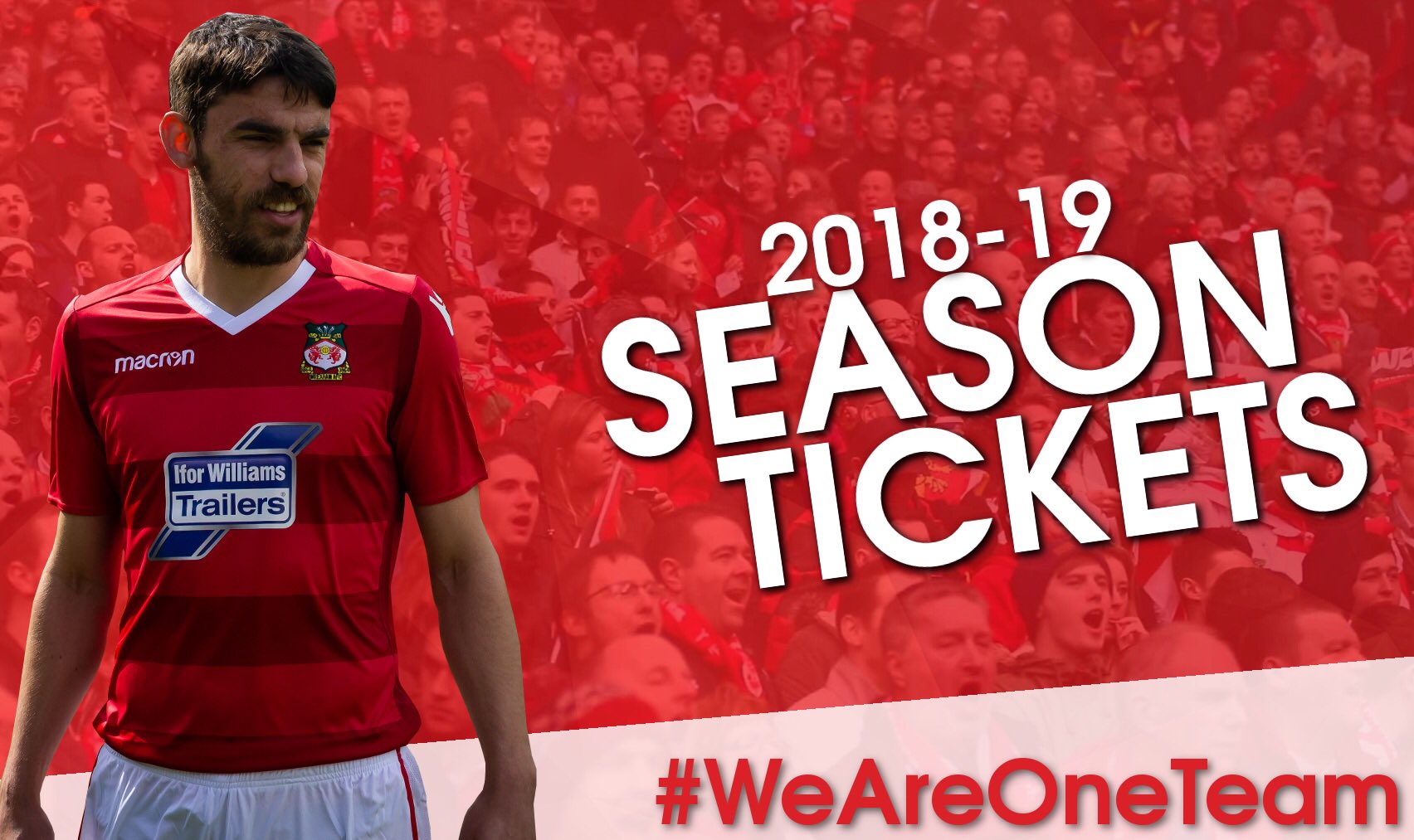 Wrexham AFC on Twitter "🎟 SEASON TICKETS  Wrexham AFC 201819 season