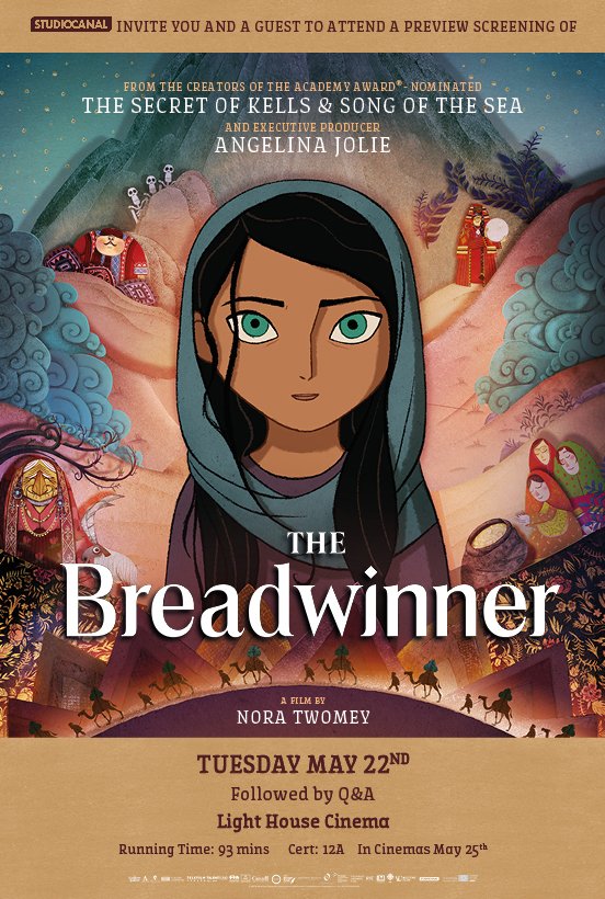 OFFSET (@weloveoffset) on Twitter photo **RETWEET TO WIN**
Following <a href="/nora877/">Nora Twomey</a> brilliant appearance at #OFFSETDUB we have tickets for a special screeening of <a href="/CartoonSaloon/">Cartoon Saloon</a> <a href="/BreadwinnerThe/">The Breadwinner</a>
Tuesday 22nd May <a href="/LightHouseD7/">Light House Cinema</a> at 18:30
Producer <a href="/PaulYoung99/">PAUL YOUNG</a> will be in attendance for a Q&A with OFFSET Co-Director <a href="/iambrenb/">BRENB</a> **RETWEET TO WIN**
Following <a href="/nora877/">Nora Twomey</a> brilliant appearance at #OFFSETDUB we have tickets for a special screeening of <a href="/CartoonSaloon/">Cartoon Saloon</a> <a href="/BreadwinnerThe/">The Breadwinner</a>
Tuesday 22nd May <a href="/LightHouseD7/">Light House Cinema</a> at 18:30
Producer <a href="/PaulYoung99/">PAUL YOUNG</a> will be in attendance for a Q&A with OFFSET Co-Director <a href="/iambrenb/">BRENB</a>