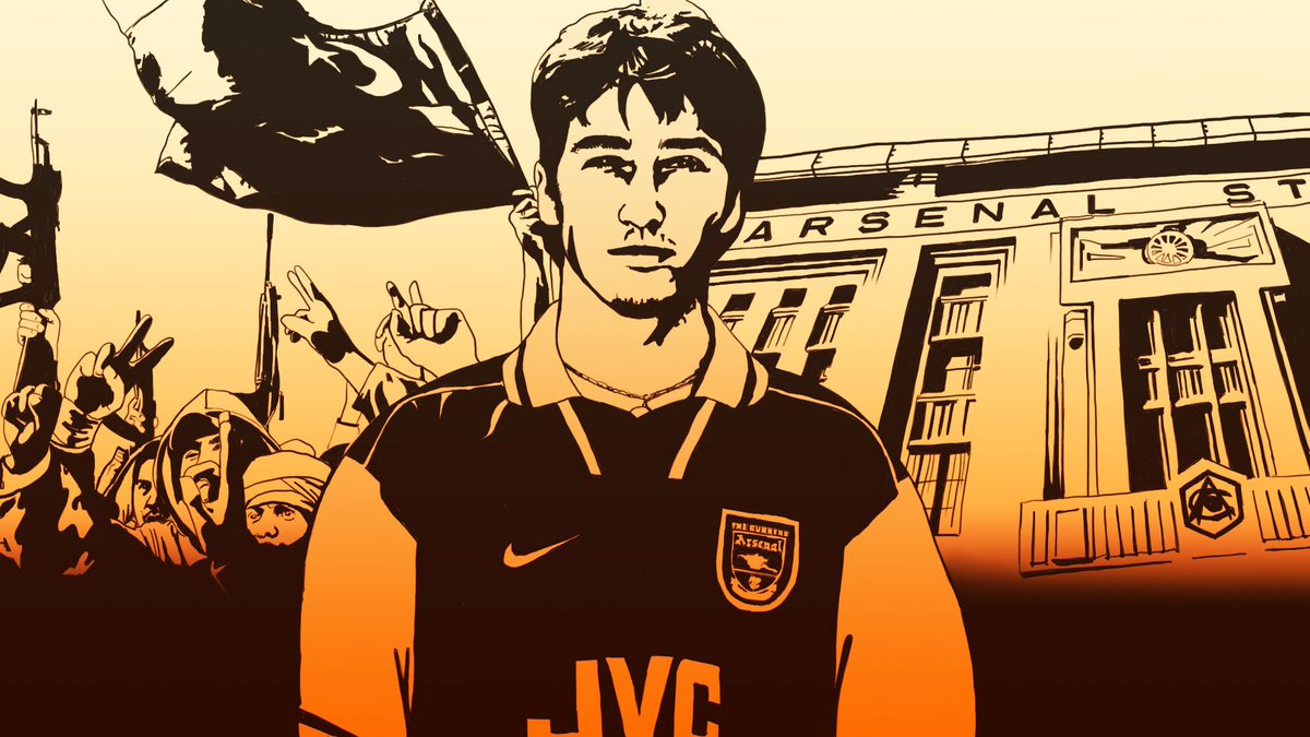 goal's tweet photo. How Arsene Wenger plucked a Libyan kid from obscurity and made his Arsenal dream a reality. #AFC 

(By @petermstaunton) 

https://t.co/Kj0WhCmaIH https://t.co/jamFNujWfB