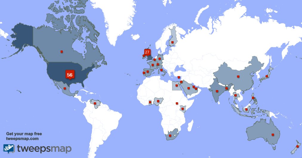I have 2 new followers from UK. last week. See tweepsmap.com/!niptucknews