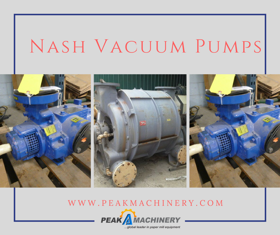 peakmachinery's tweet photo. Nash Vacuum Pump model available at Peak Machinery for #paper and #pulp industry. Visit our page for different models. https://t.co/sIdiHVDuBn
#pumpparts #nash #vacuumpump #nashpumps #pumpmodels #industrialpump #pumprepair #paperindustry #pulpindustry https://t.co/PvzHDRZU5t