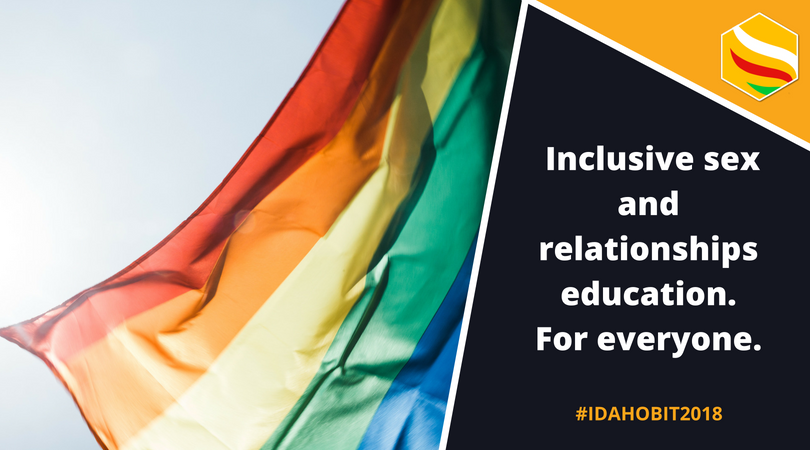 One of the first steps to stamping out bigotry is education. That's why, in government, <a href="/WelshLibDems/">Welsh Liberal Democrats</a> are fighting to improve sex and relationships education, with extra training on sexuality and gender awareness for teachers. #IDAHOBIT2018