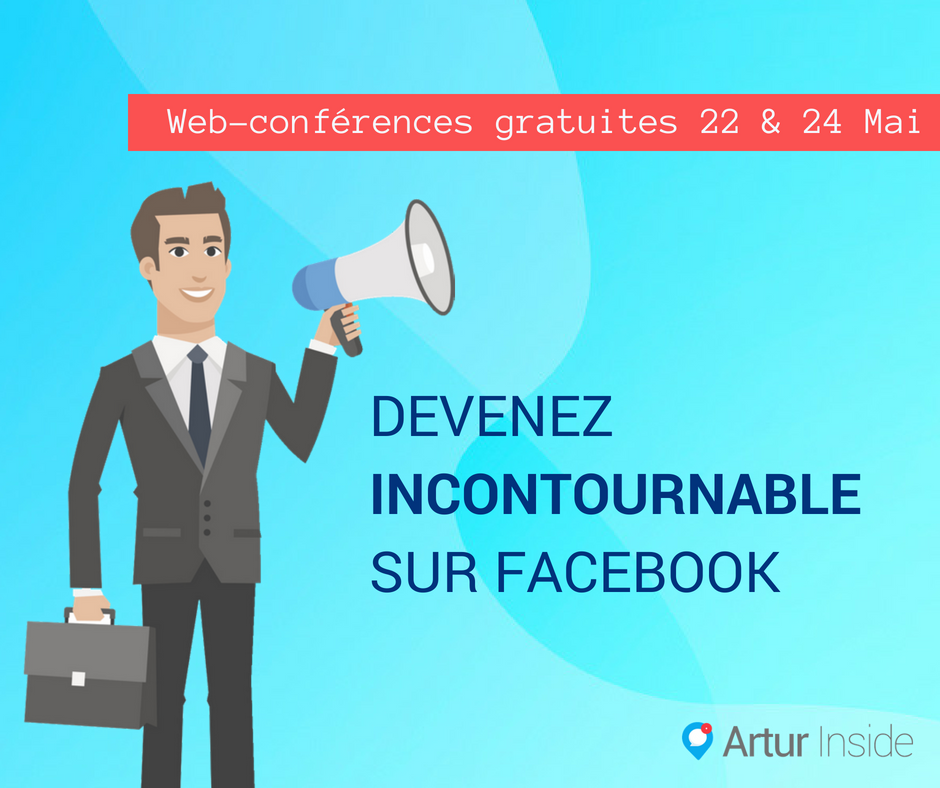 #WebConférence : Restez visible sur #Facebook en #2018 !

 <a href="/melissaSerfaty/">melissa serfaty</a> et <a href="/leamvh/">Léa 🫐</a> vous expliquent les #stratégies #Facebook pour générer du #business !
Inscrivez-vous gratuitement dès maintenant :
- le 22 mai : bit.ly/2I8xZBh
- le 24 mai : bit.ly/2FZS4YH