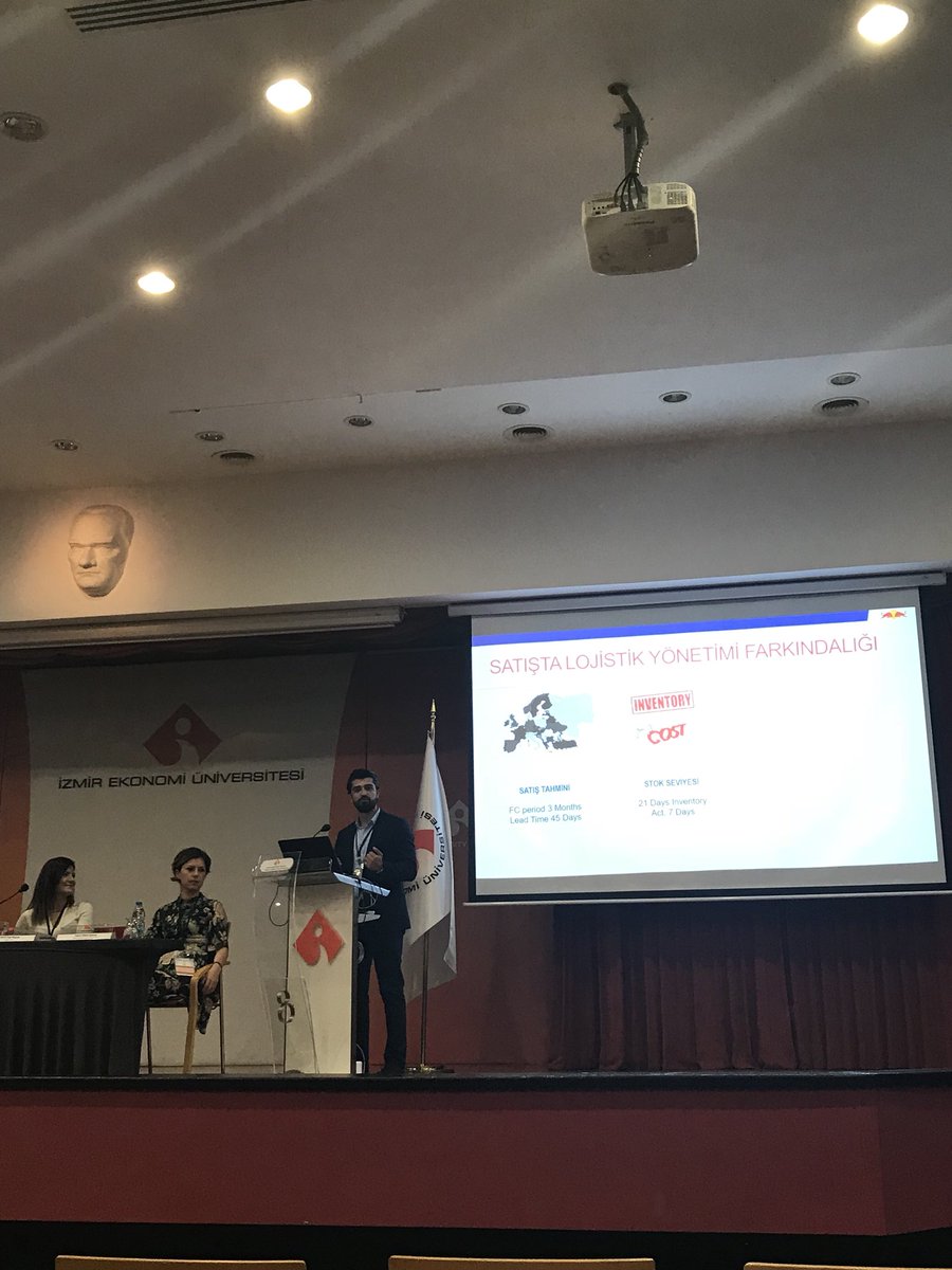 Red Bull’dan Burak Özkan sunumu ile karşımızda.😊 #iuelogistics18