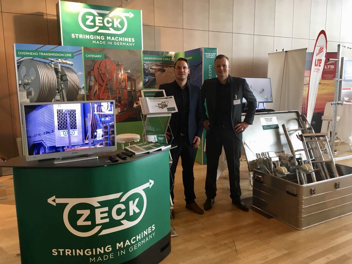 zeck_gmbh's tweet photo. Zum 26. igsten Mal findet in Dresden das "Forum Netzbau und Netzbetrieb (Leitungsbautagung) 2018 statt und ZECK ist natürlich mit dabei! 17.05.2018 - 18.05.2018
Infos unter: https://t.co/kkCtIQZWhB
#freileitungsbau #leitungsbaufachtagung #ZECK #netzbau #netzbetrieb https://t.co/yywk4XlhAa