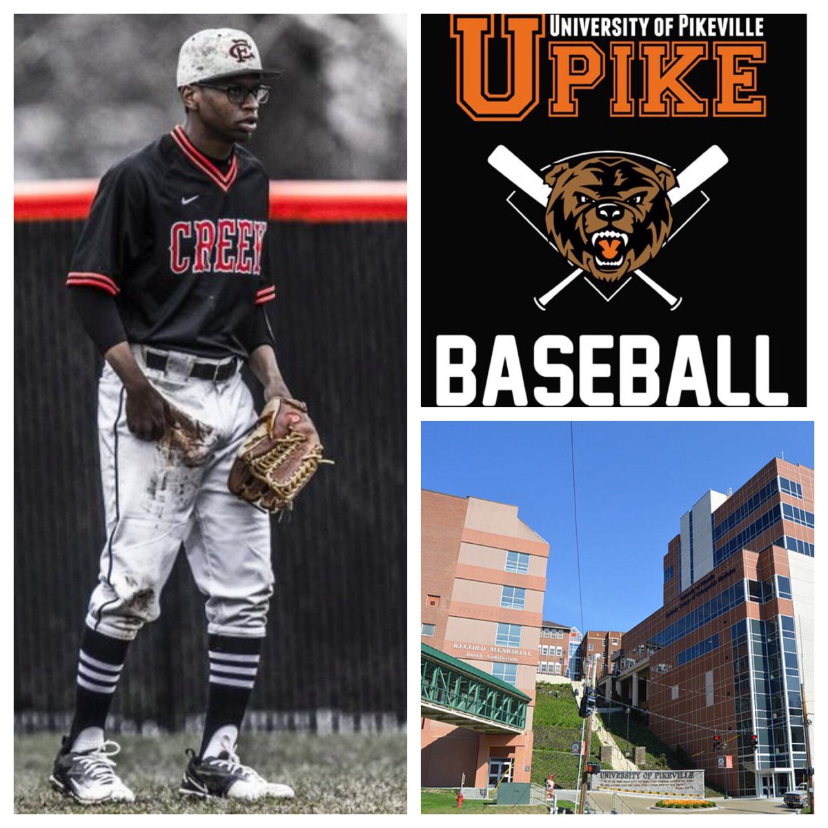 Congratulations to senior OF Roy’ce Brittentime for committing to play baseball at the University of Pikeville. #studentathlete @upike_baseball
